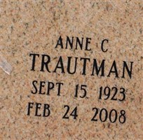 Anne C Trautman Anne C Trautman