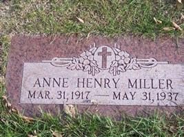 Anne Henry Miller
