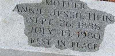 Anne Jessie Heine Anne Jessie Heine