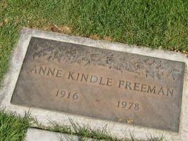 Anne Kindle Freeman