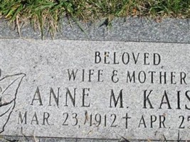 Anne M Kaiser