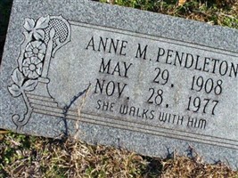 Anne M Pendleton Anne M Pendleton