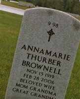 Anne Marie Thurber Brownell Anne Marie Thurber Brownell