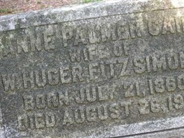 Anne Palmer Cain Fitzsimons