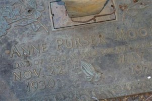 Anne Purser Moore Anne Purser Moore