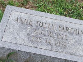 Anne Totty Farthing