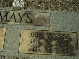 Anne Vanessa Mays Anne Vanessa Mays