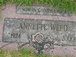 Annette Weed Annette Weed