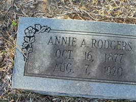 Annie A Rodgers