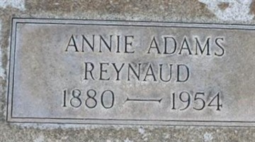 Annie Adams Reynaud Annie Adams Reynaud
