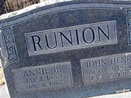 Annie B. Runion Annie B. Runion