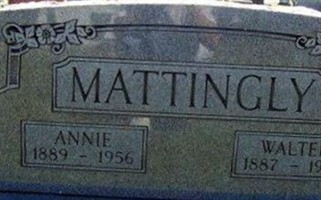 Annie B. Thurmond Mattingly Annie B. Thurmond Mattingly