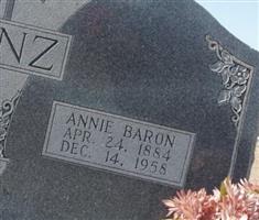 Annie (Baron) Kunz