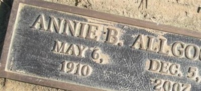 Annie Bell Allgood