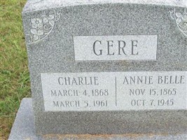 Annie Belle Gere