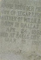 Annie Browder Prickett