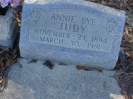 Annie Bye Judy