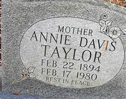 Annie Davis Taylor