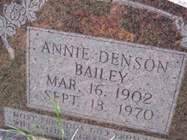Annie Denson Bailey