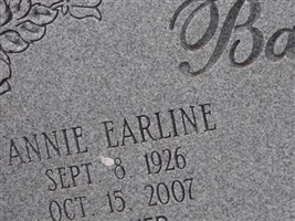 Annie Earline Bonham Barrett Annie Earline Bonham Barrett