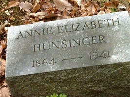Annie Elizabeth Bridgland Hunsinger Annie Elizabeth Bridgland Hunsinger