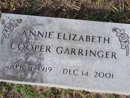 Annie Elizabeth Cooper Garringer