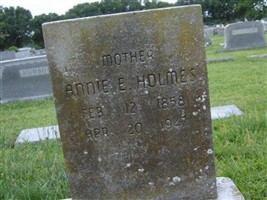 Annie Elizabeth Cullipher Holmes Annie Elizabeth Cullipher Holmes