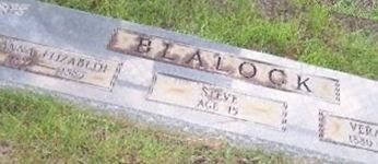 Annie Elizabeth Dawkins Blalock Annie Elizabeth Dawkins Blalock
