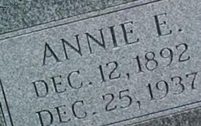 Annie Elizabeth Miller Zumbrum Annie Elizabeth Miller Zumbrum
