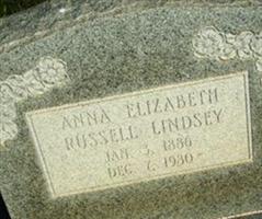 Annie Elizabeth Russell Lindsey