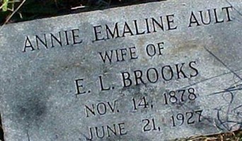 Annie Emaline Ault Brooks Annie Emaline Ault Brooks