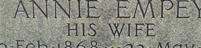 Annie Empey Wheelwright