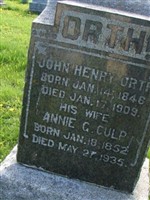 Annie G Culp Orth Annie G Culp Orth