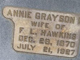 Annie Grayson Nix Hawkins Annie Grayson Nix Hawkins