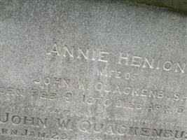 Annie Henion Quackenbush