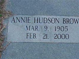 Annie Hudson Brown