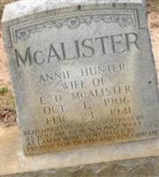 Annie Hunter McAlister