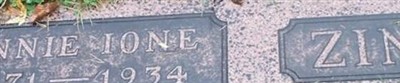 Annie Ione Crumm Zinn Annie Ione Crumm Zinn