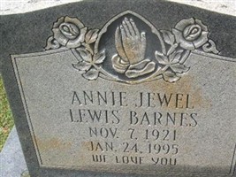 Annie Jewel Lewis Barnes
