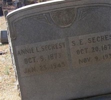Annie L Secrest Annie L Secrest