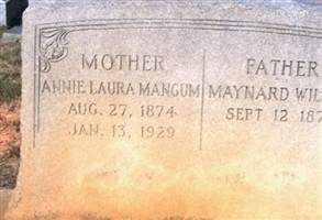 Annie Laura Mangum Wilkins