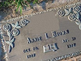 Annie Laura Thacker Brown
