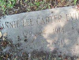 Annie Lee Carter Evins