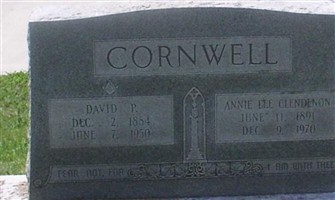 Annie Lee Clendenon Cornwell