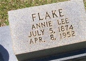 Annie Lee Flake Annie Lee Flake