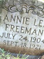 Annie Lee Freeman