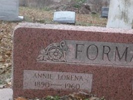 Annie Lorena Forman Annie Lorena Forman