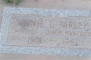 Annie Lucinda Farley Hancock