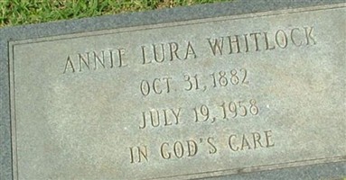 Annie Lura Whitlock Annie Lura Whitlock