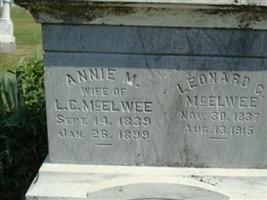 Annie M McElwee